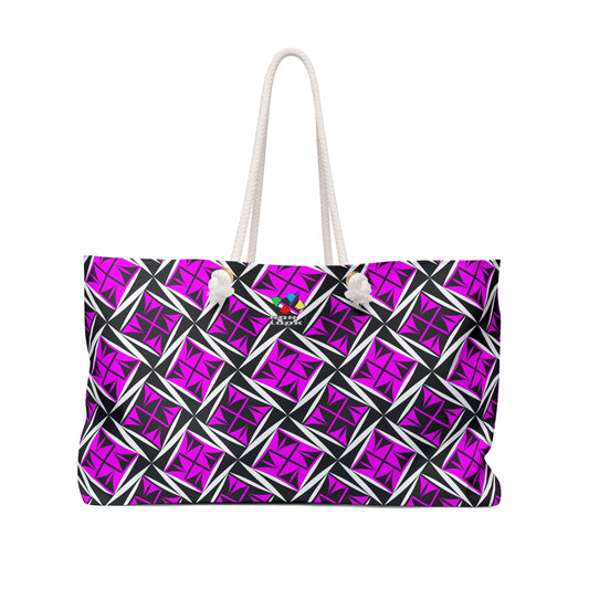 Pink Sacred Winds Weekender Bag