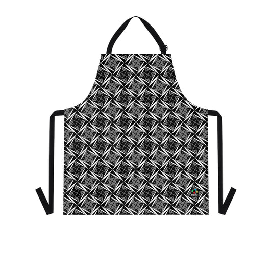 Sacred Winds in Gray Two Pocket Apron