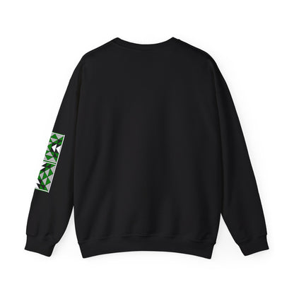 Sacred Mountains in Green Unisex Sweatshirt