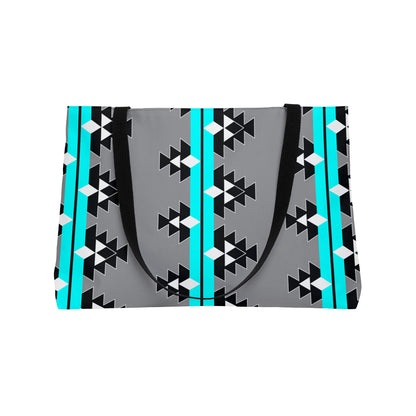 Native Stories in Turquoise Weekender Tote Bag