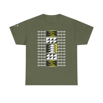 Feather Blessings in Yellow Gildan Unisex Tee