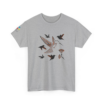 Hummingbird Blessing in Rust Gildan Unisex Tee