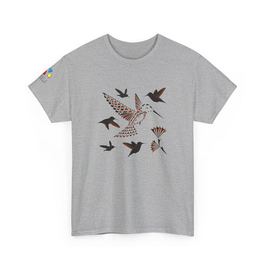 Hummingbird Blessing in Rust Gildan Unisex Tee