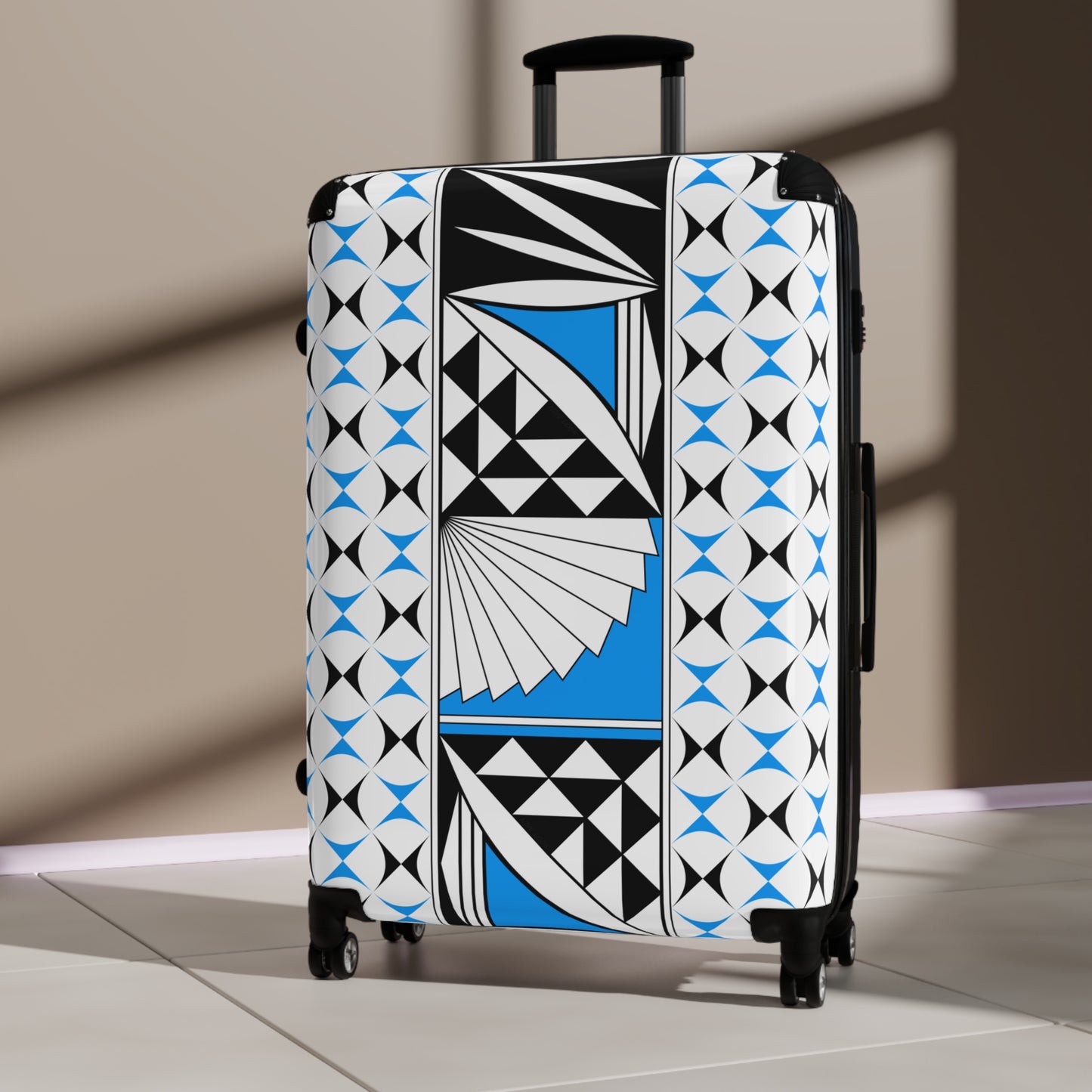 Sky Blue Southwest Sunrise Suitcases