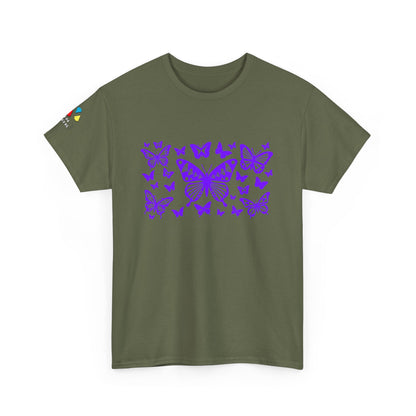 Butterfly Dance in Purple Gildan Unisex Tee