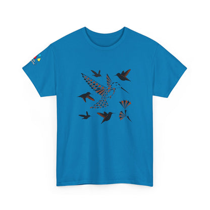 Hummingbird Blessing in Rust Gildan Unisex Tee
