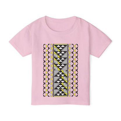 Yellow Sun and Rain Toddler T-Shirt