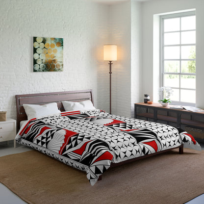 Southwest Sunrise in Red Comforter