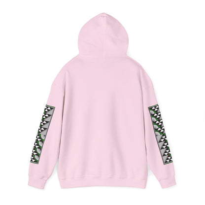 Sun and Rain in Green Unisex Hoodie