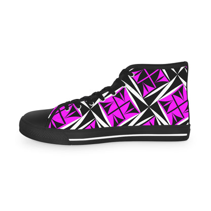 Sacred Winds in Pink High Top Sneakers