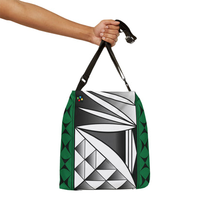Green Chrome Southwest Sunrise Adjustable Tote Bag