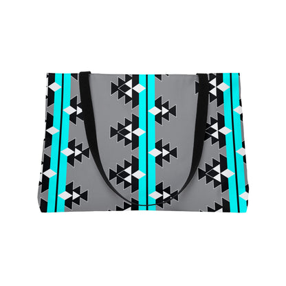 Native Stories in Turquoise Weekender Tote Bag