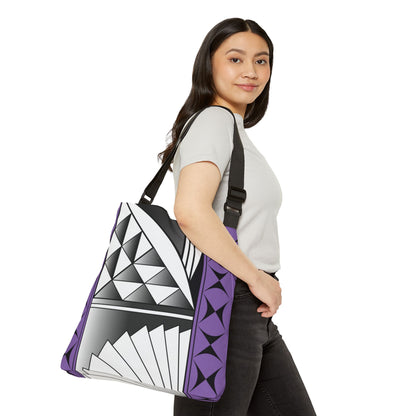 Purple Chrome Southwest Sunrise Adjustable Tote Bag
