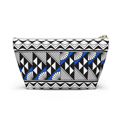 Sun and Rain in Blue Pouch w T-bottom