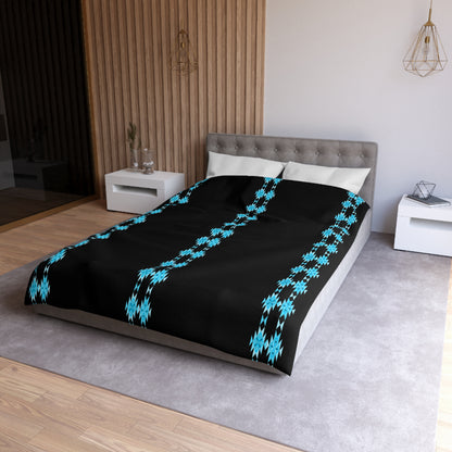 Turquoise Trail Microfiber Duvet Cover