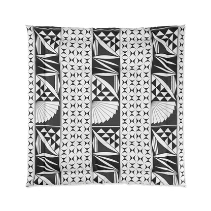 Southwest Sunrise in Charcoal Comforter