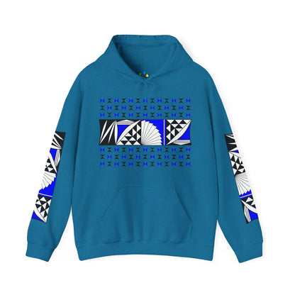 Southwest Sunrise in Cobalt Unisex Hoodie