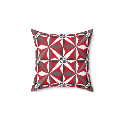Morning Star in Red Square Pillow