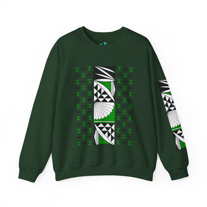 Southwest Sunrise in Green Unisex Sweatshirt