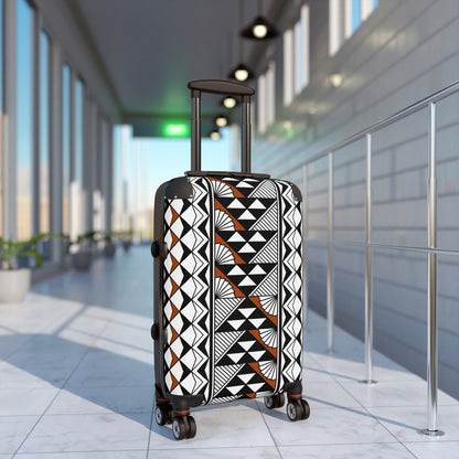 Rust Southwest Rain and Sun Suitcases