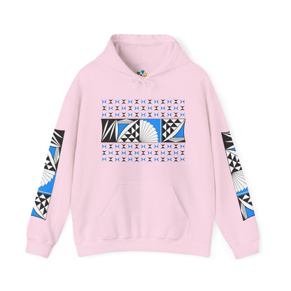 Southwest Sunrise in Sky Blue Unisex Hoodie