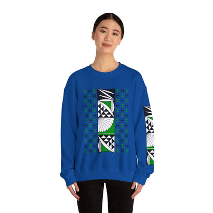 Southwest Sunrise in Green Unisex Sweatshirt