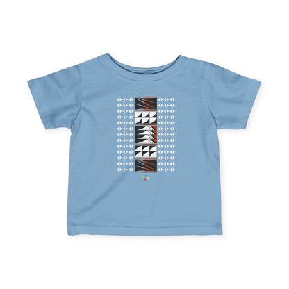 Rust Feather Blessings Infant Fine Jersey Tee