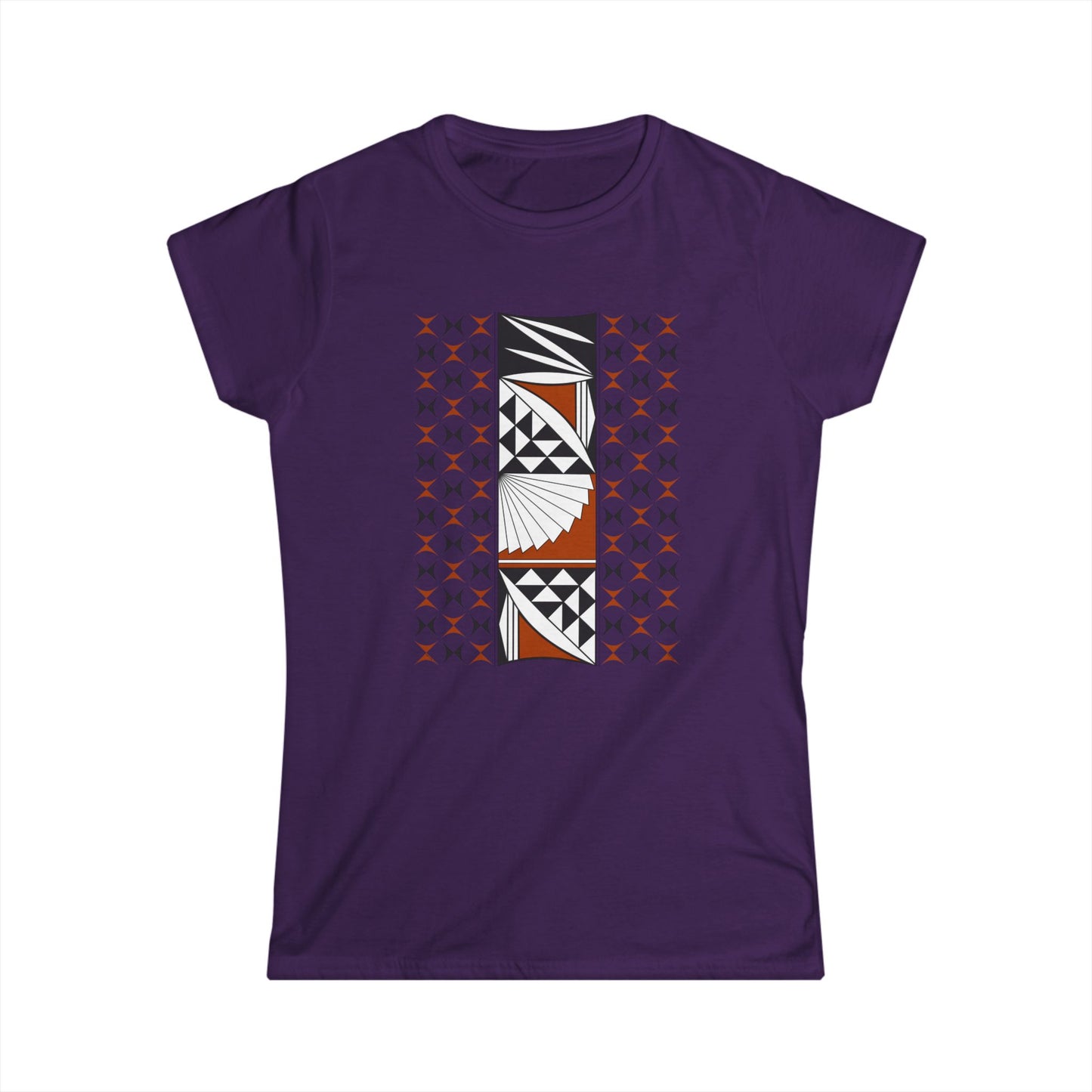 Rust Southwest Sunrise Women's Softstyle Tee