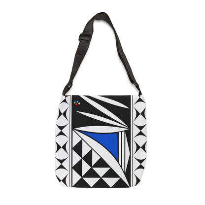 Blue Southwest Sunrise Adjustable Tote Bag