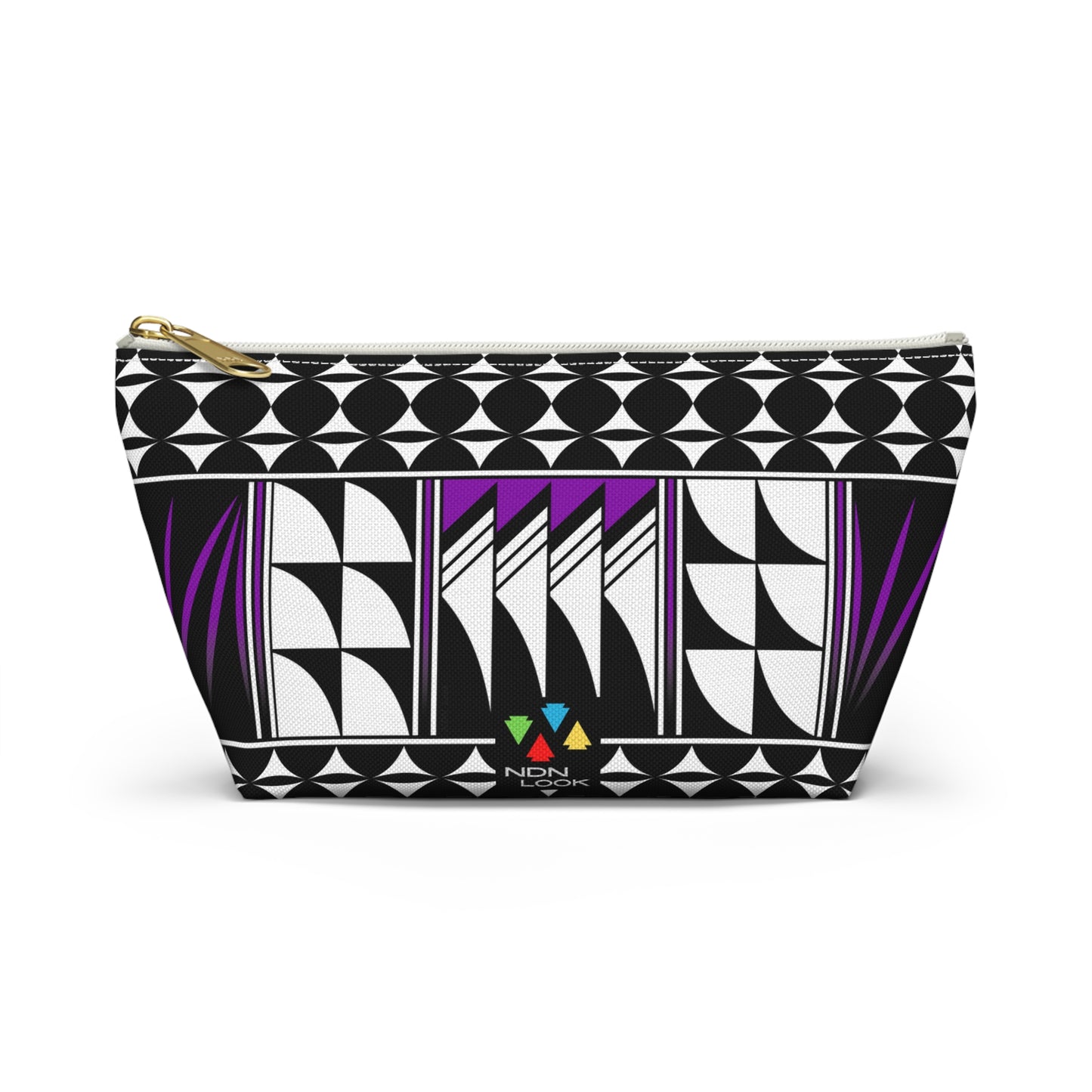 Blessed Feathers in Purple Pouch w T-bottom