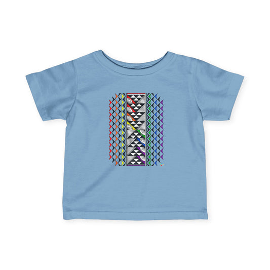Rainbow Sun and Rain Infant Fine Jersey Tee