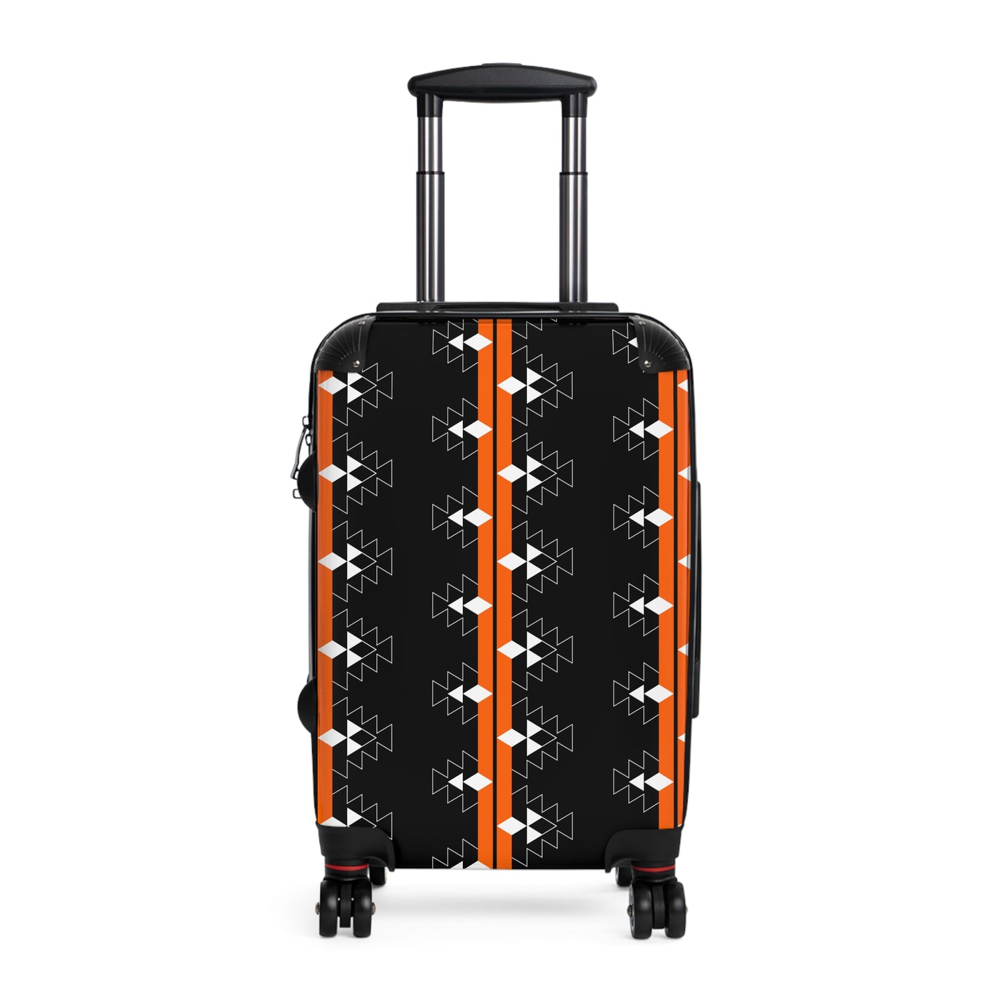 Orange Native Woven Stories Suitcases