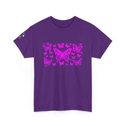 Butterfly Dance in Pink Gildan Unisex Tee