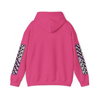 Sun and Rain in Purple Unisex Hoodie