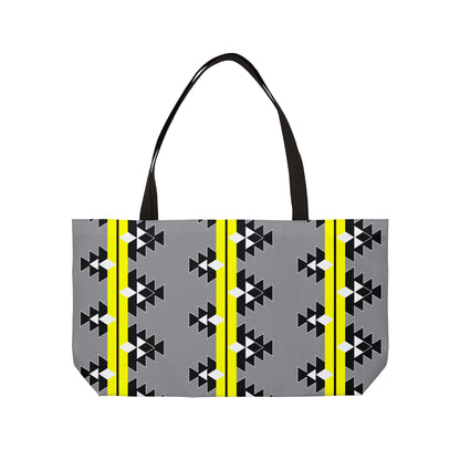 Native Stories in Yellow Weekender Tote Bag