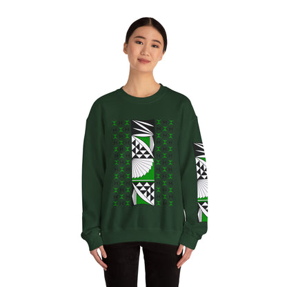 Southwest Sunrise in Green Unisex Sweatshirt