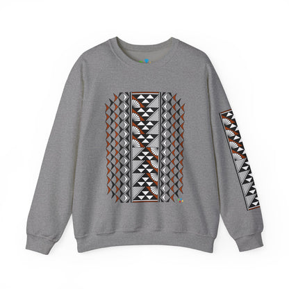 Sun and Rain in Rust Unisex Sweatshirt