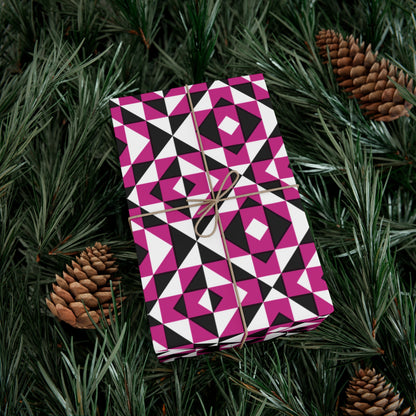 Pink Sacred Mountains Gift Wrap Papers