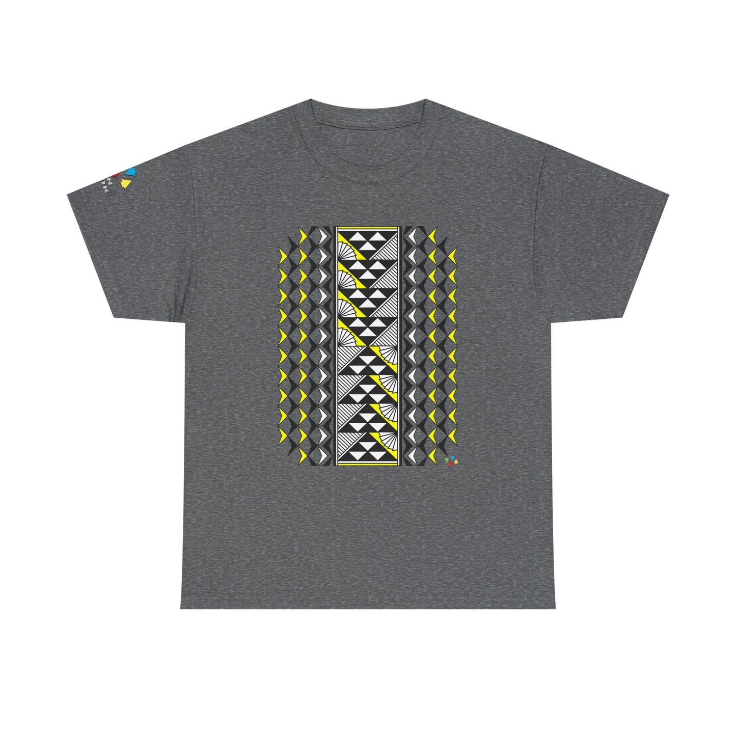 Sun and Rain in Yellow Gildan Unisex Tee