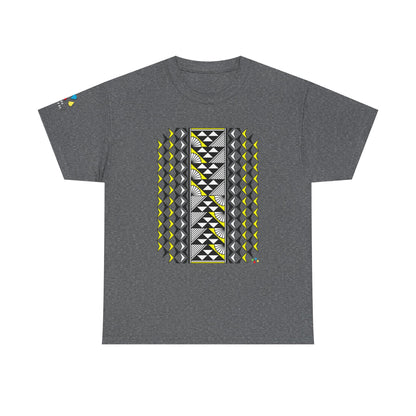 Sun and Rain in Yellow Gildan Unisex Tee