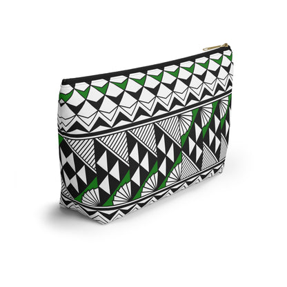 Sun and Rain in Green Pouch w T-bottom