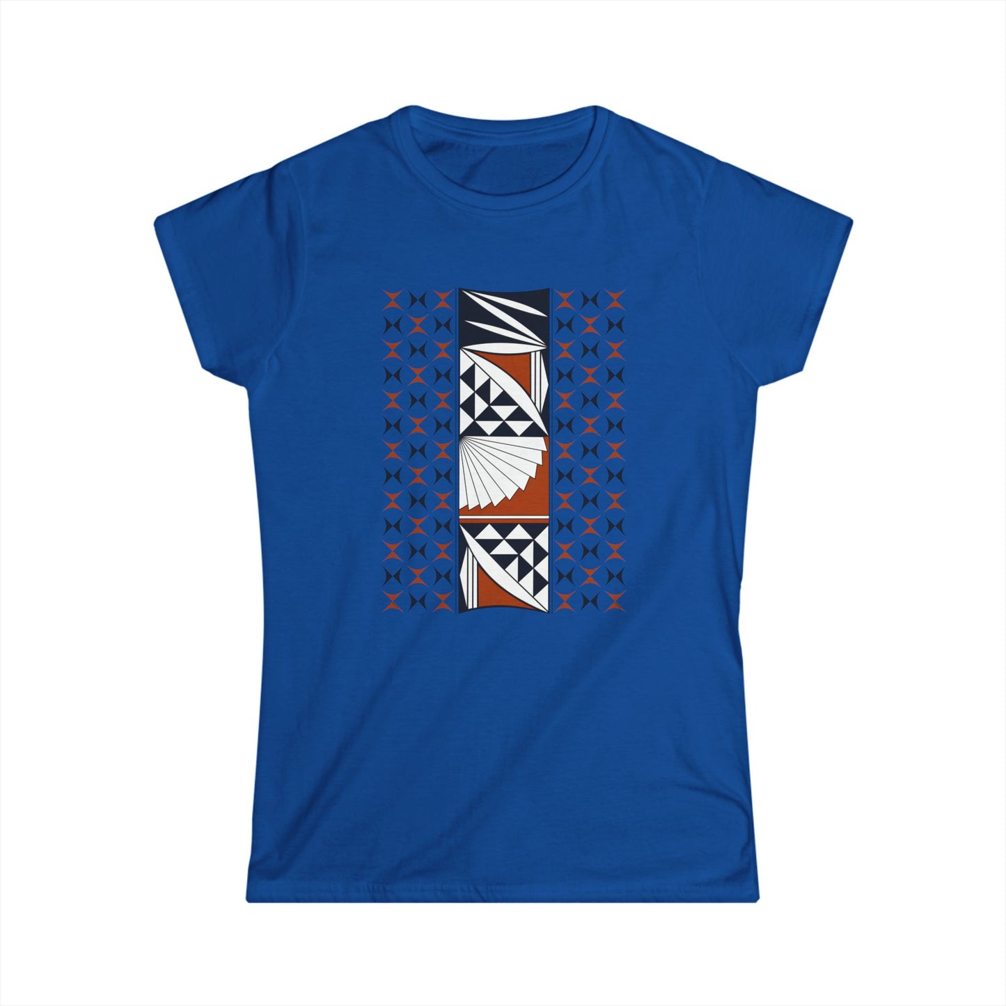 Rust Southwest Sunrise Women's Softstyle Tee