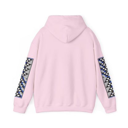 Sun and Rain in Blue Unisex Hoodie