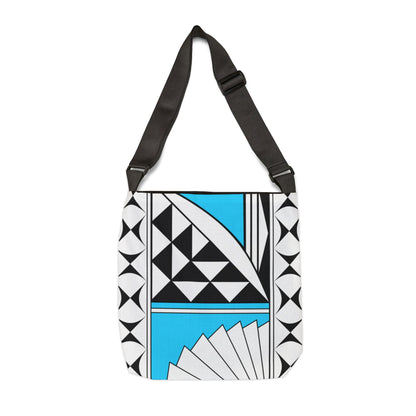 Turquoise Southwest Sunrise Adjustable Tote Bag