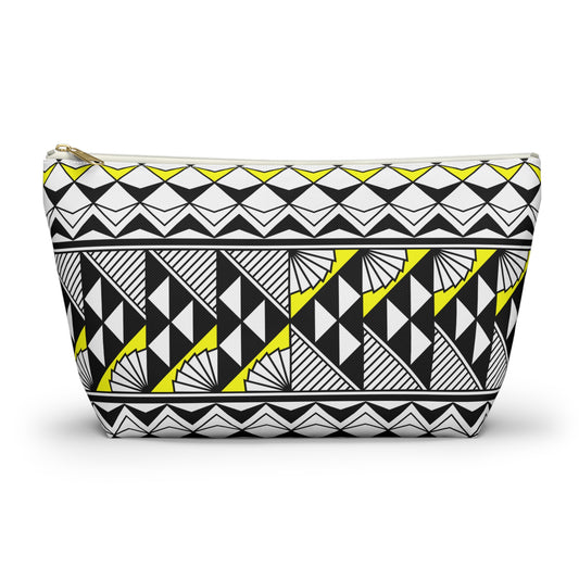 Sun and Rain in Yellow Pouch w T-bottom