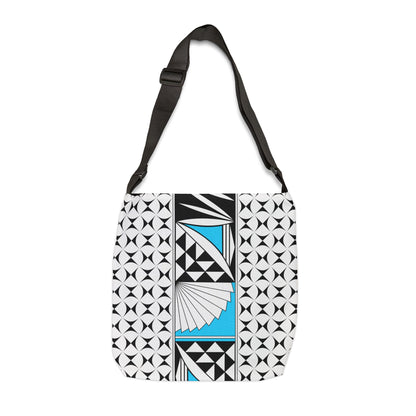 Turquoise Southwest Sunrise Adjustable Tote Bag