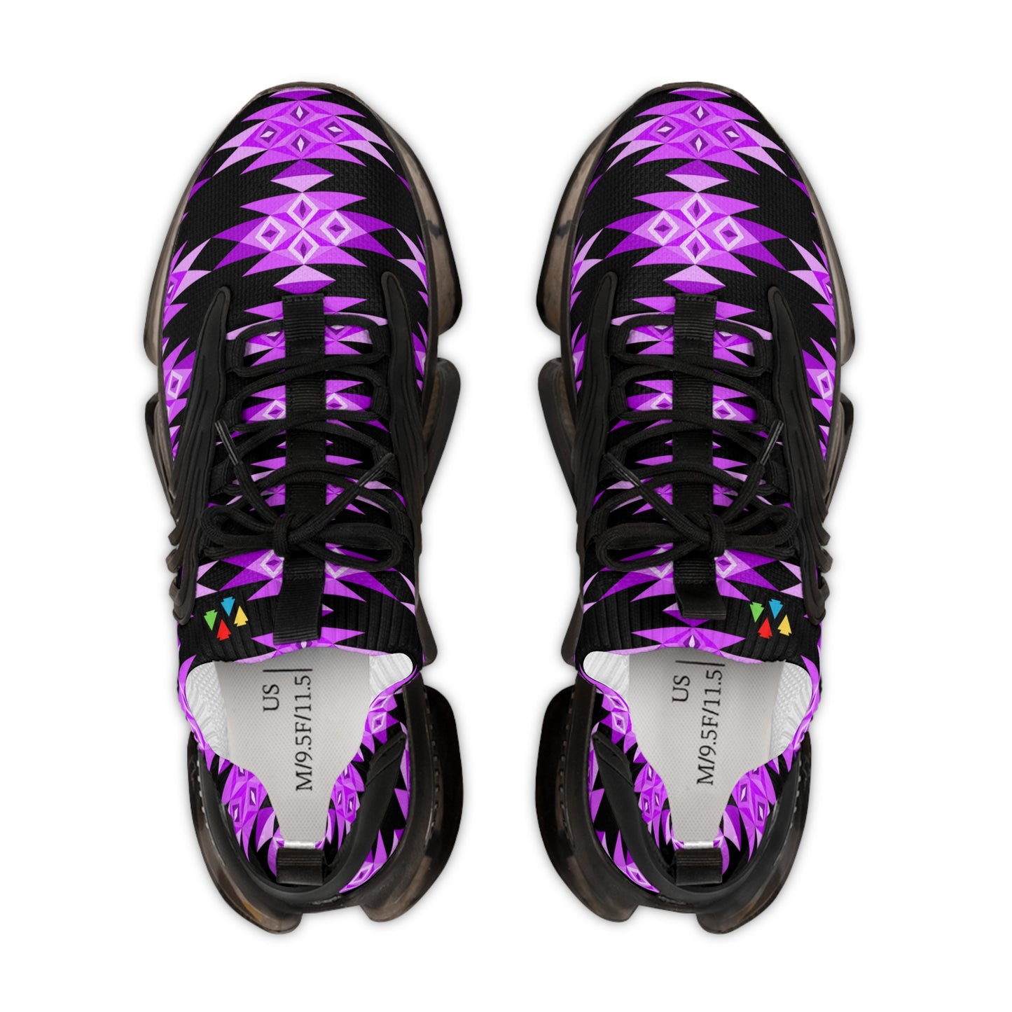 Purple Trail Men's Mesh Sneakers