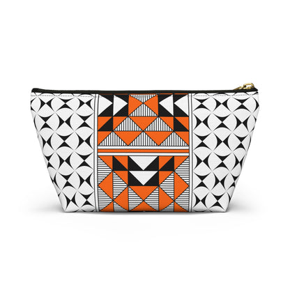 Sacred Mountains in Orange Pouch w T-bottom