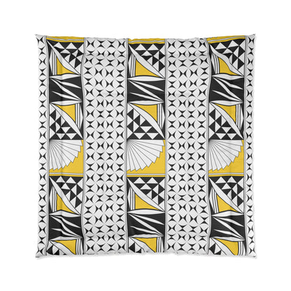 Southwest Sunrise in Yellow Comforter