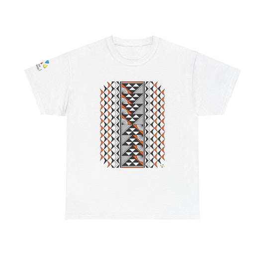 Sun and Rain in Orange Gildan Unisex Tee